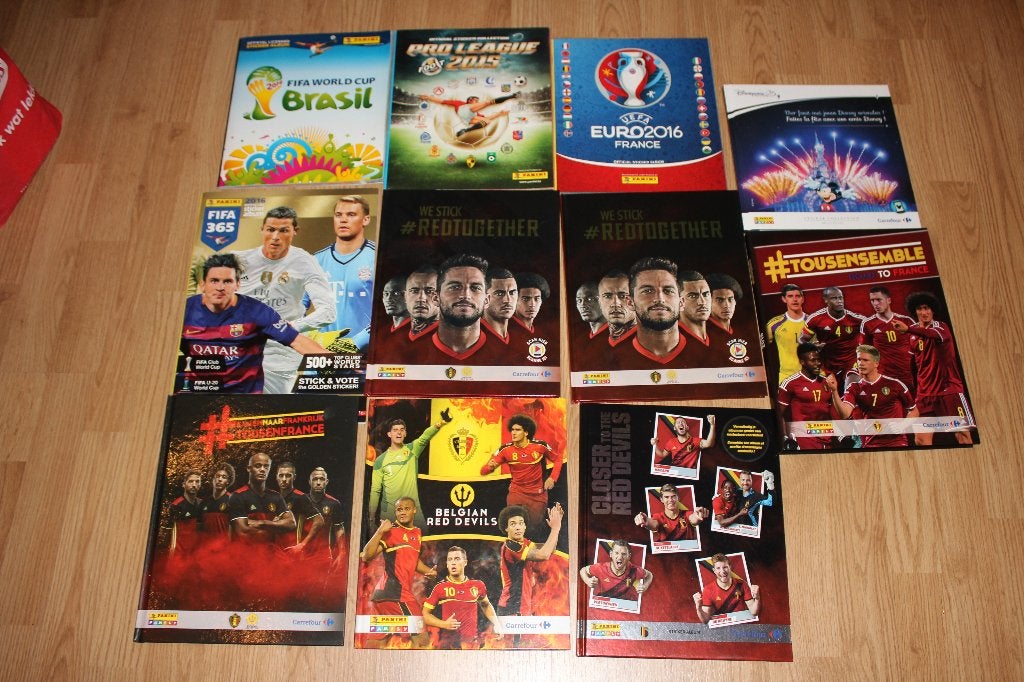 Paniniboeken 11stuks, Enlèvement, Utilisé