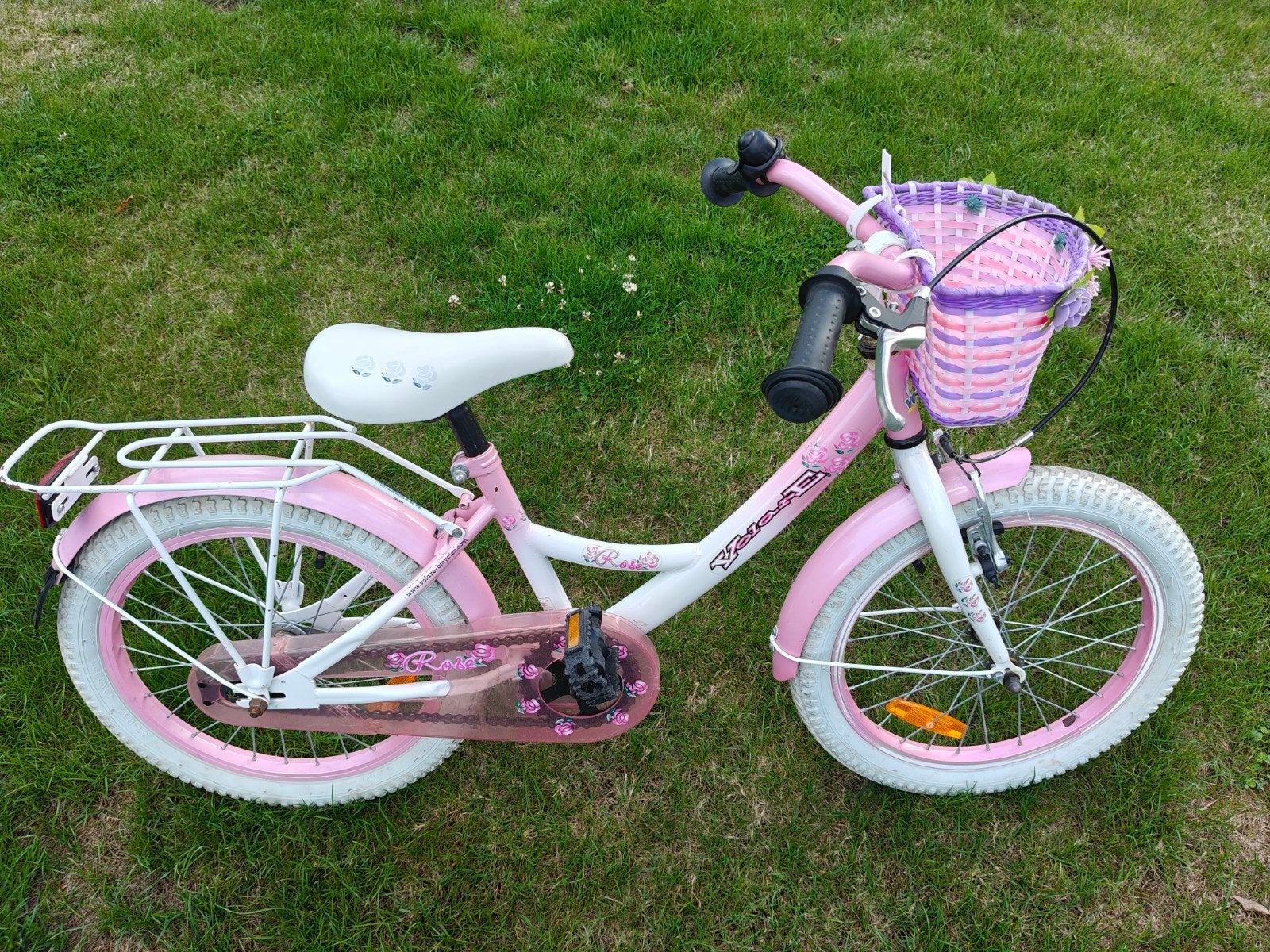 Meisjesfiets 18inch, Fietsen en Brommers, Ophalen, Gebruikt, 18 inch, Handrem