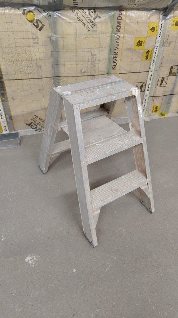 trapladder, Doe-het-zelf en Bouw, Ladders en Trappen, Ophalen, Gebruikt, Opvouwbaar of Inschuifbaar