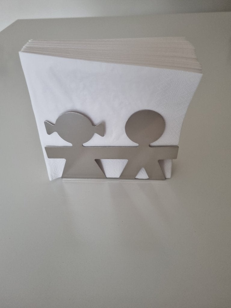 Porte-serviettes Alessi, Maison & Meubles, Métal, Enlèvement ou Envoi, Argent, Moderne