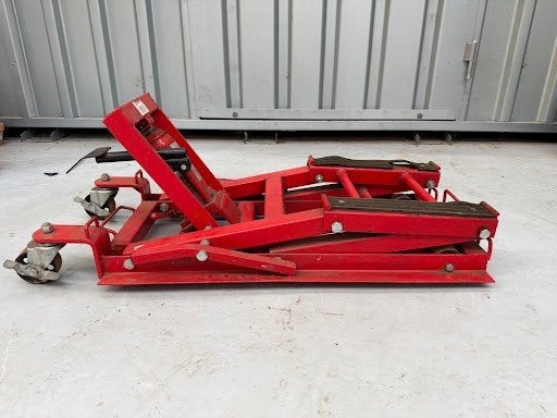 Hydraulische schaarlift / krik voor motorfietsen, Auto diversen, Ophalen, Gebruikt, Hydraulisch, Potkrik