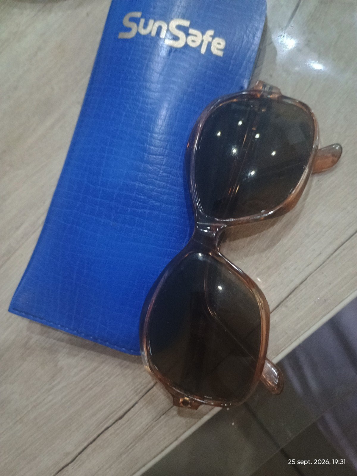 lunettes de soleil, Enlèvement, Brun, Lunettes