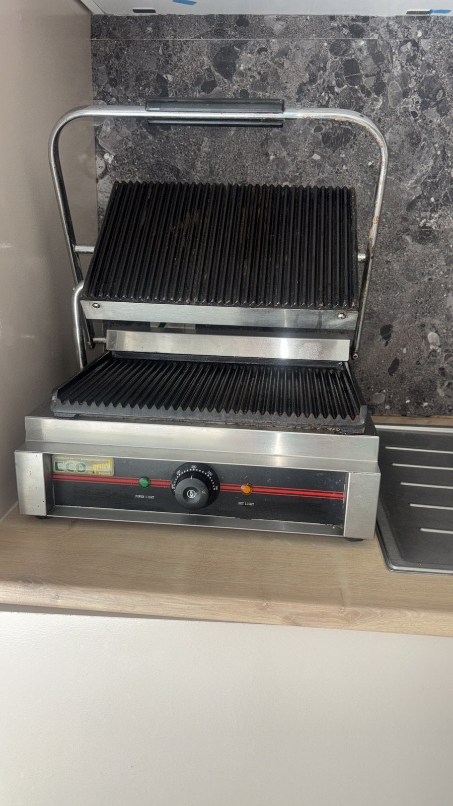 grill à panini professionnel, Ophalen