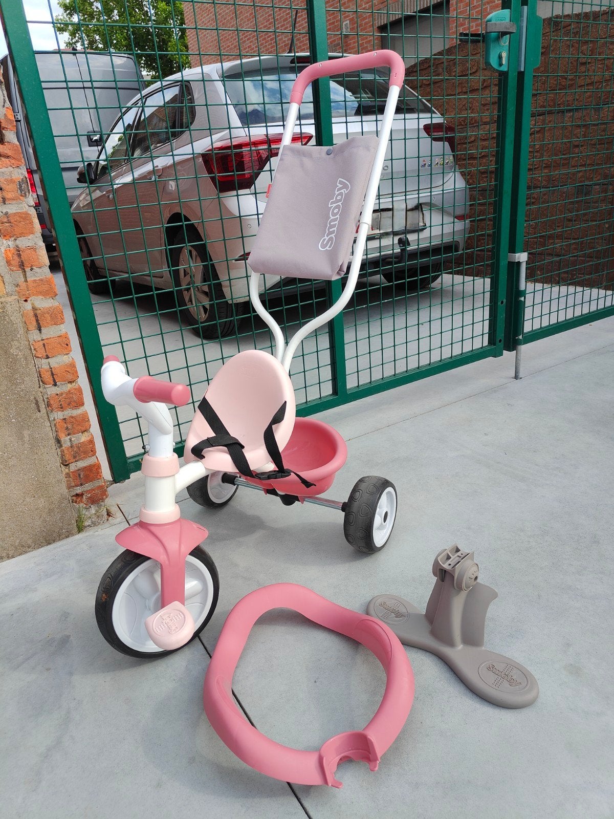 Kinderfiets/ loopwagen Smoby, Enlèvement, Tige de poussée