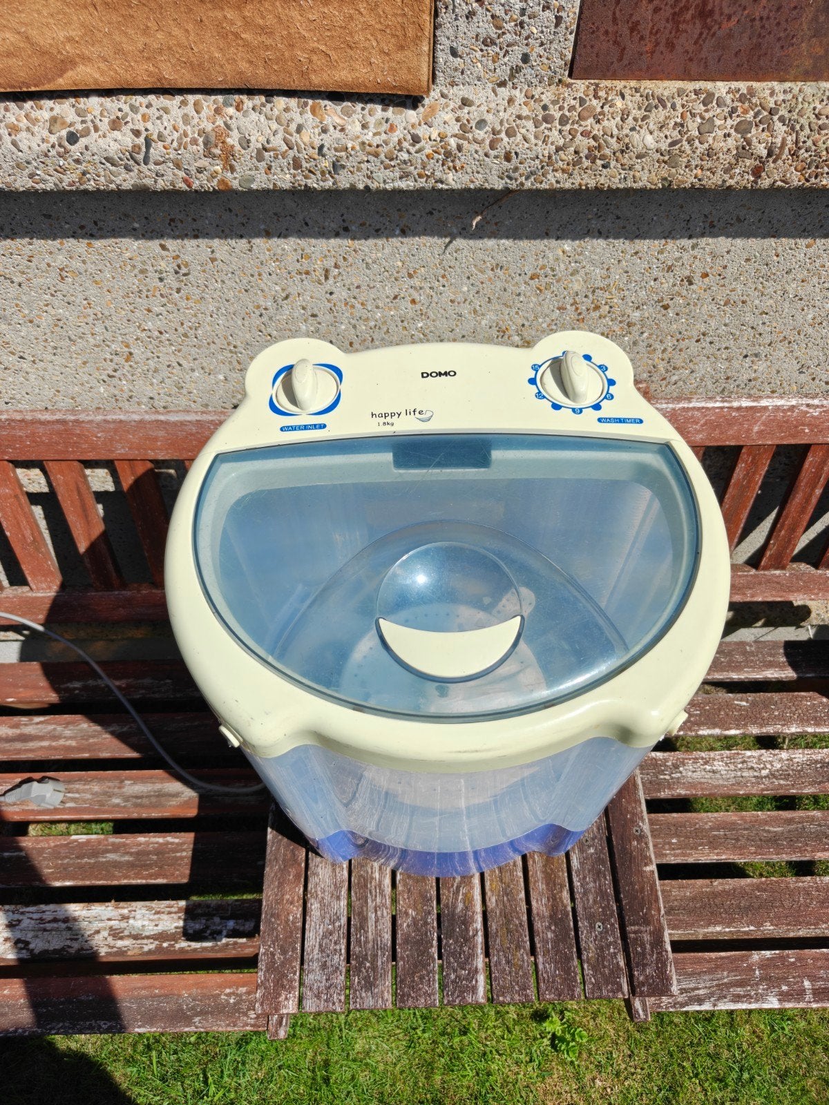 mobiele wasmachine, Ophalen, Gebruikt