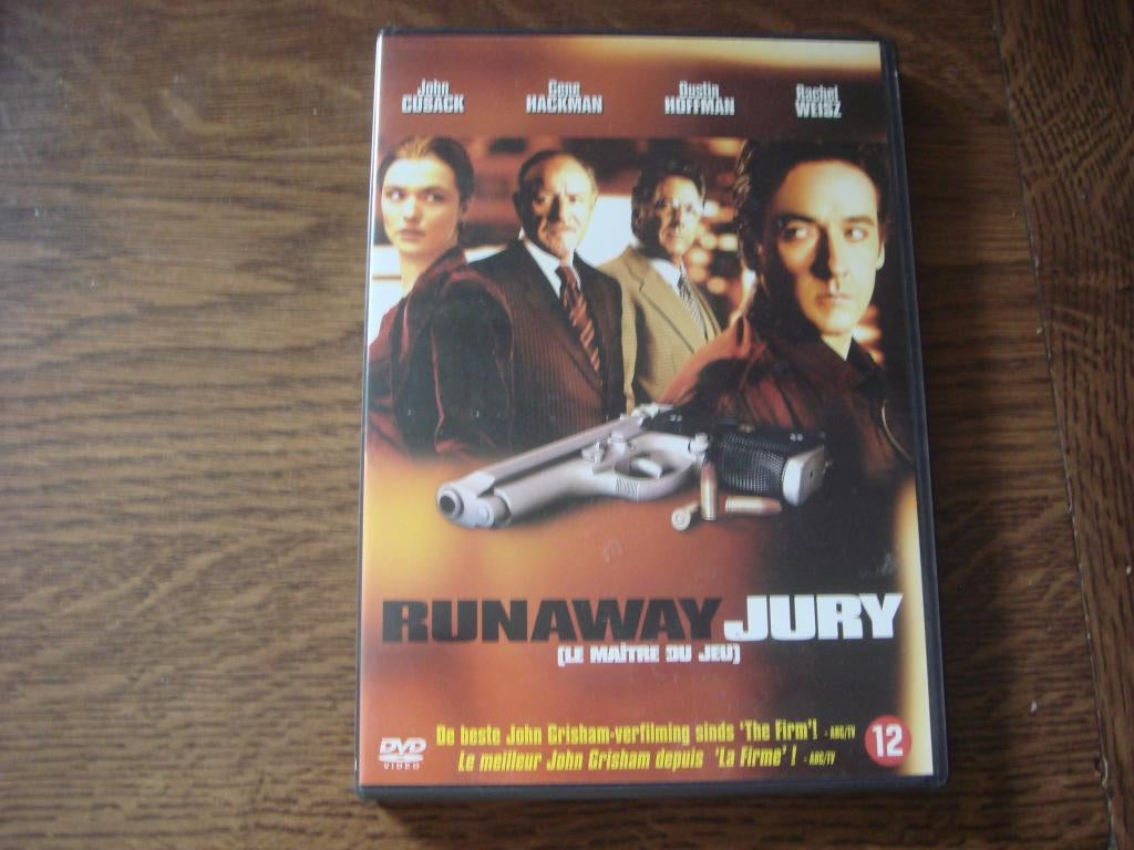 Runaway jury (Gene Hackman/Dustin Hoffman/Rachel Weisz), Ophalen of Verzenden
