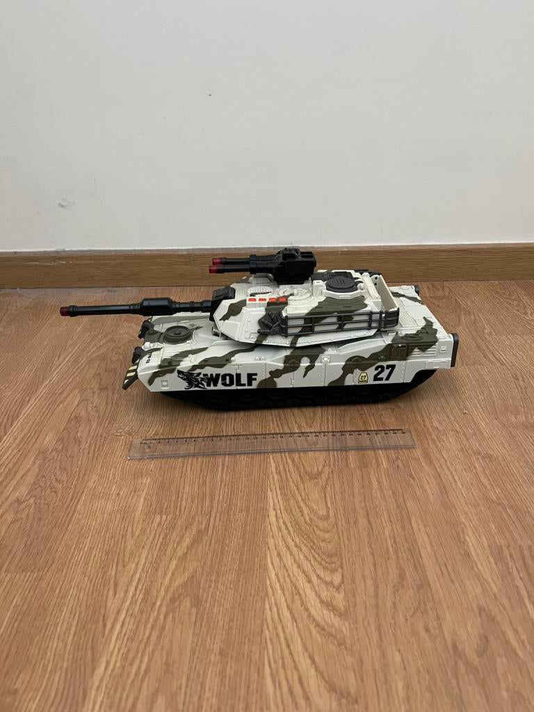 Grote legertank, Ophalen, Zo goed als nieuw