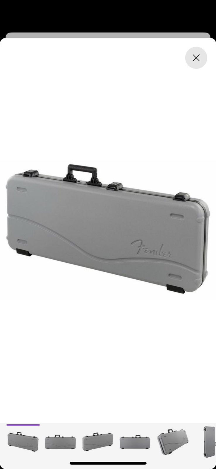 Fender Deluxe Molded Strat/Tele Case – Étui rigide, Musique & Instruments, Enlèvement, Comme neuf
