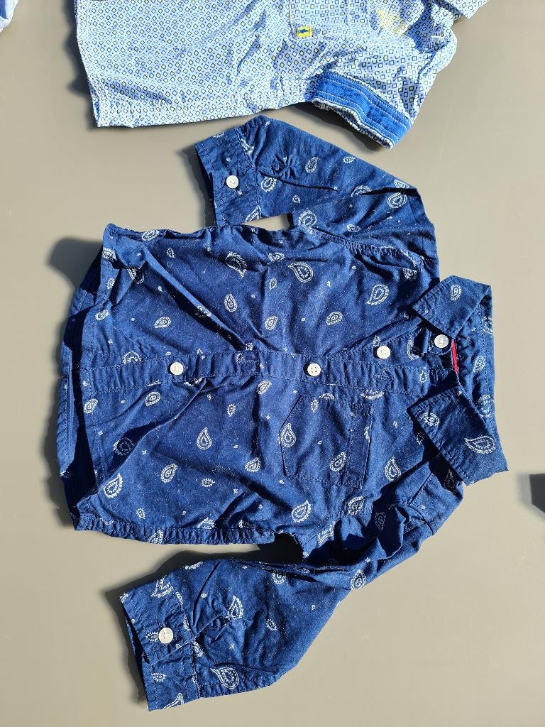 donder blauw hemd, CA, 80, Enfants & Bébés, Vêtements de bébé | Taille 80, Enlèvement, Comme neuf