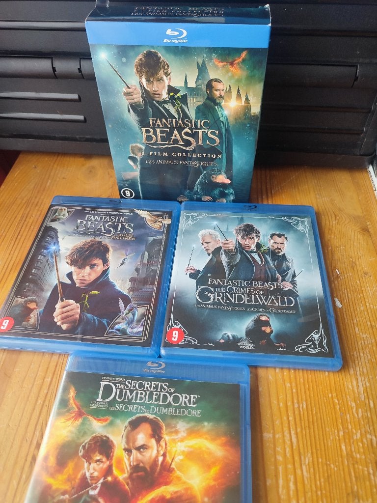 LES ANIMAUX FANTASTIQUES - Coffret Blu-Ray Intégrale, CD & DVD, Blu-ray, Enlèvement ou Envoi, Tous les âges, Film, Coffret