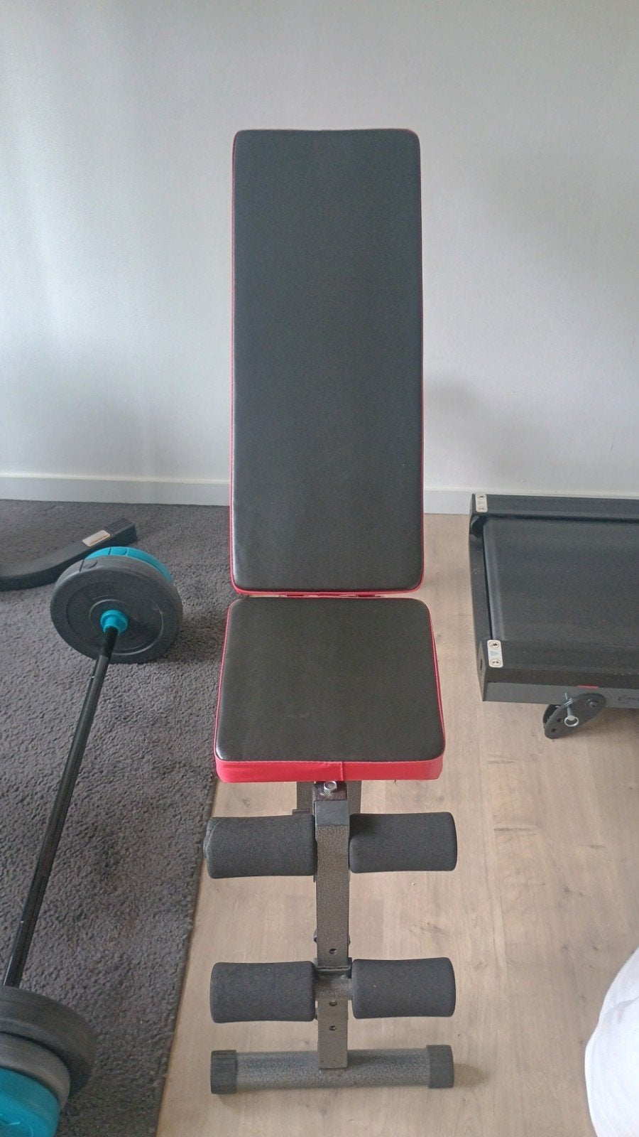 Bench press / algemeen fitness bankje, Ophalen
