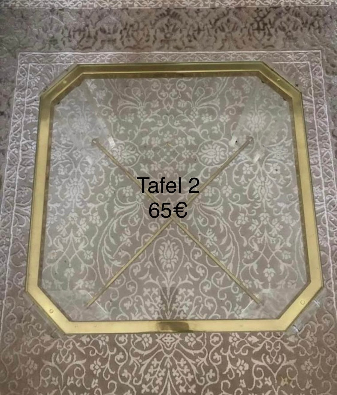 Table basse design, Maison & Meubles, Enlèvement ou Envoi, Utilisé