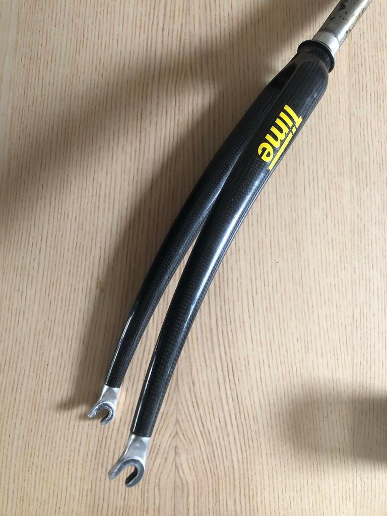 Time voorvork Carbon 1e generatie, Fietsen en Brommers, Fietsaccessoires | Overige Fietsaccessoires, Ophalen of Verzenden, Gebruikt