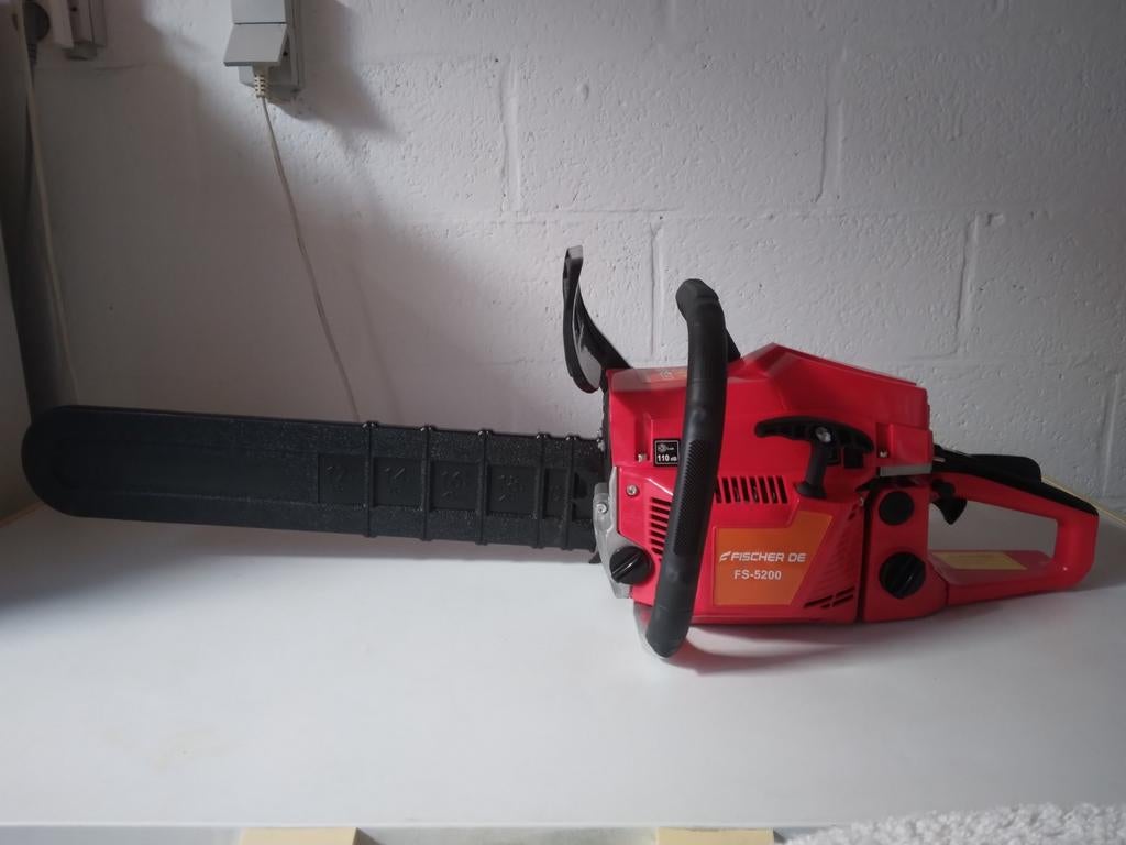 Splinternieuwe kettingzaag op benzine, Jardin & Terrasse, Outils à main, Enlèvement