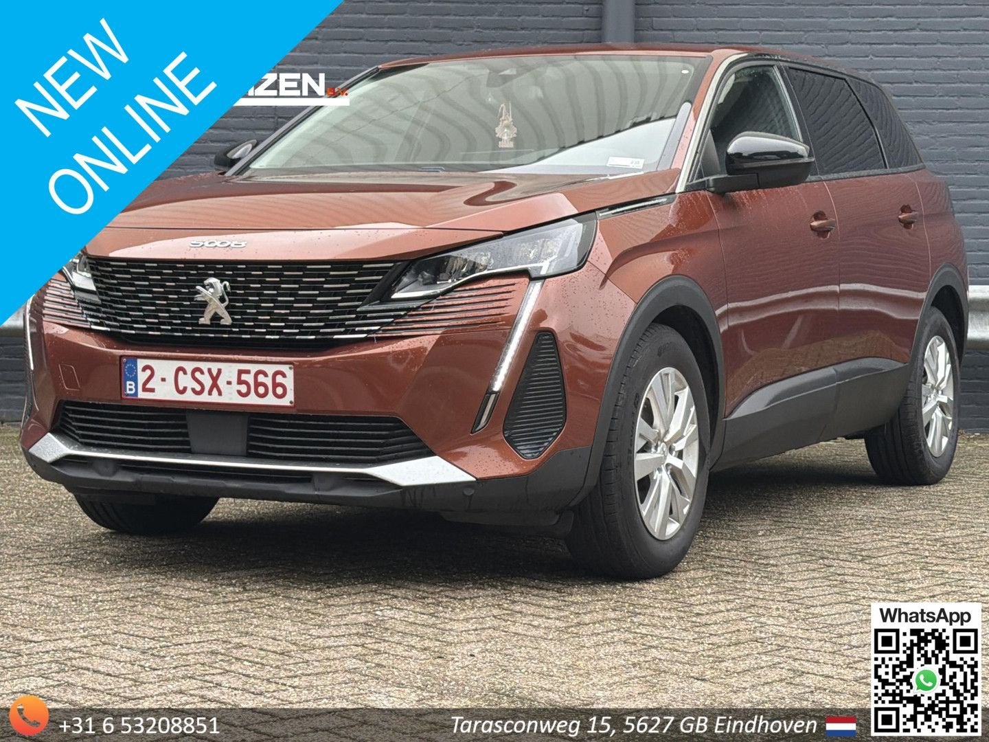 Peugeot 5008 1.2 PureTech Active Pack | € 9.450,- NETTO! | 7, Achat, Entreprise, Boîte manuelle, Autres couleurs