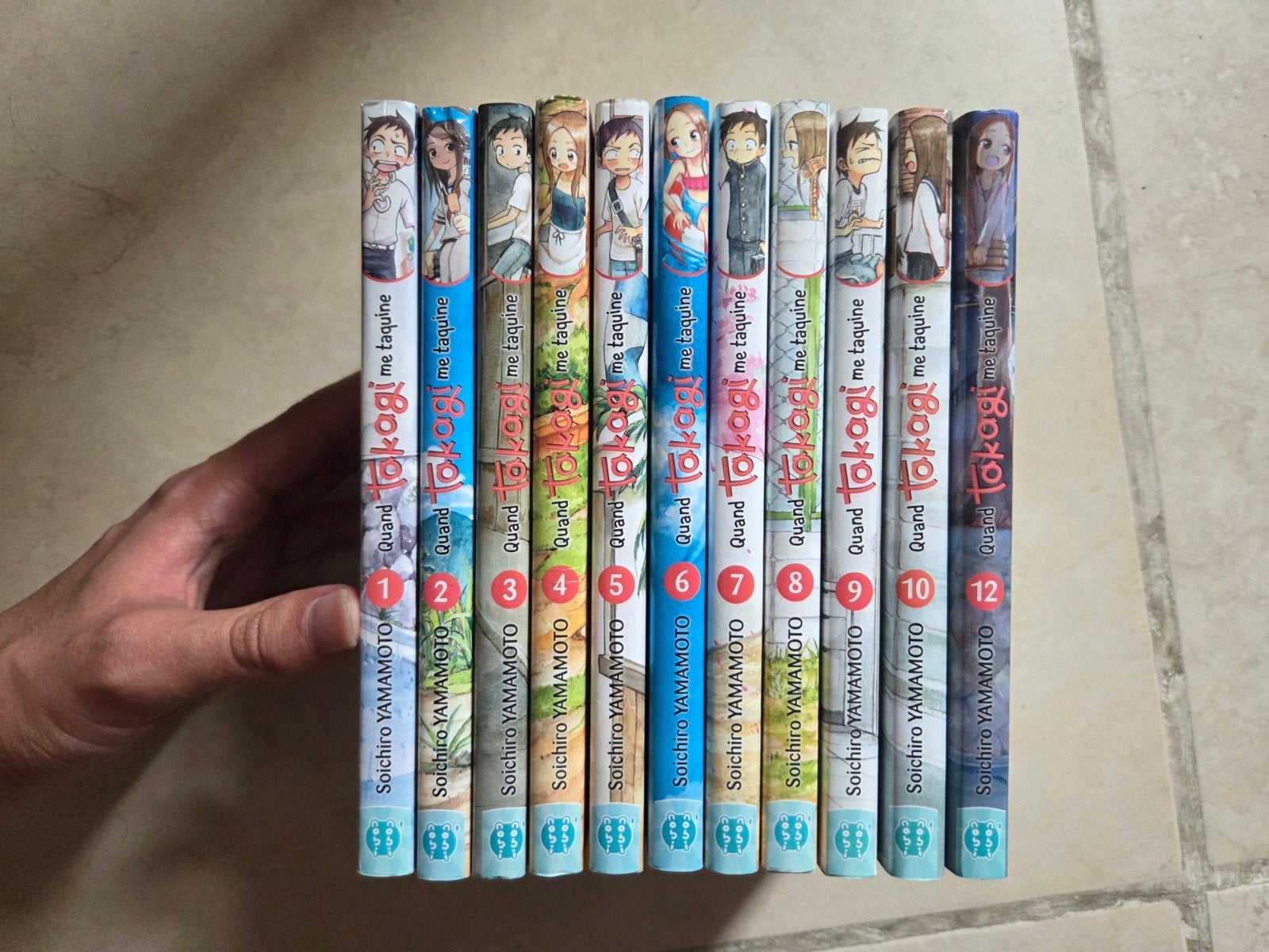 Manga Quand Takagi me taquine, Enlèvement ou Envoi