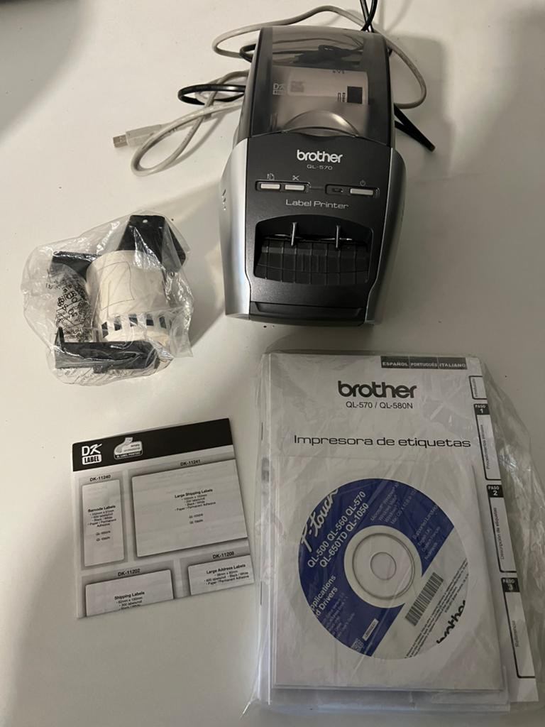 Brother label printer, Computers en Software, Labelprinters, Ophalen, Gebruikt