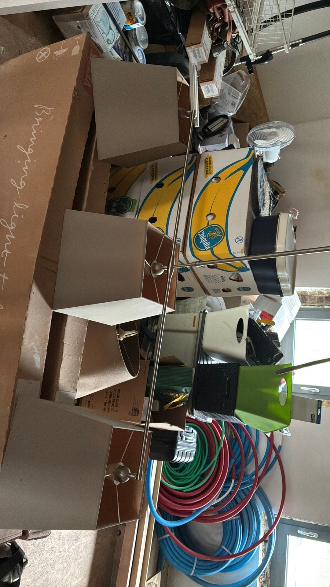 Lampenkap, Huis en Inrichting, 105 cm, Bruin, Zo goed als nieuw, 30 cm