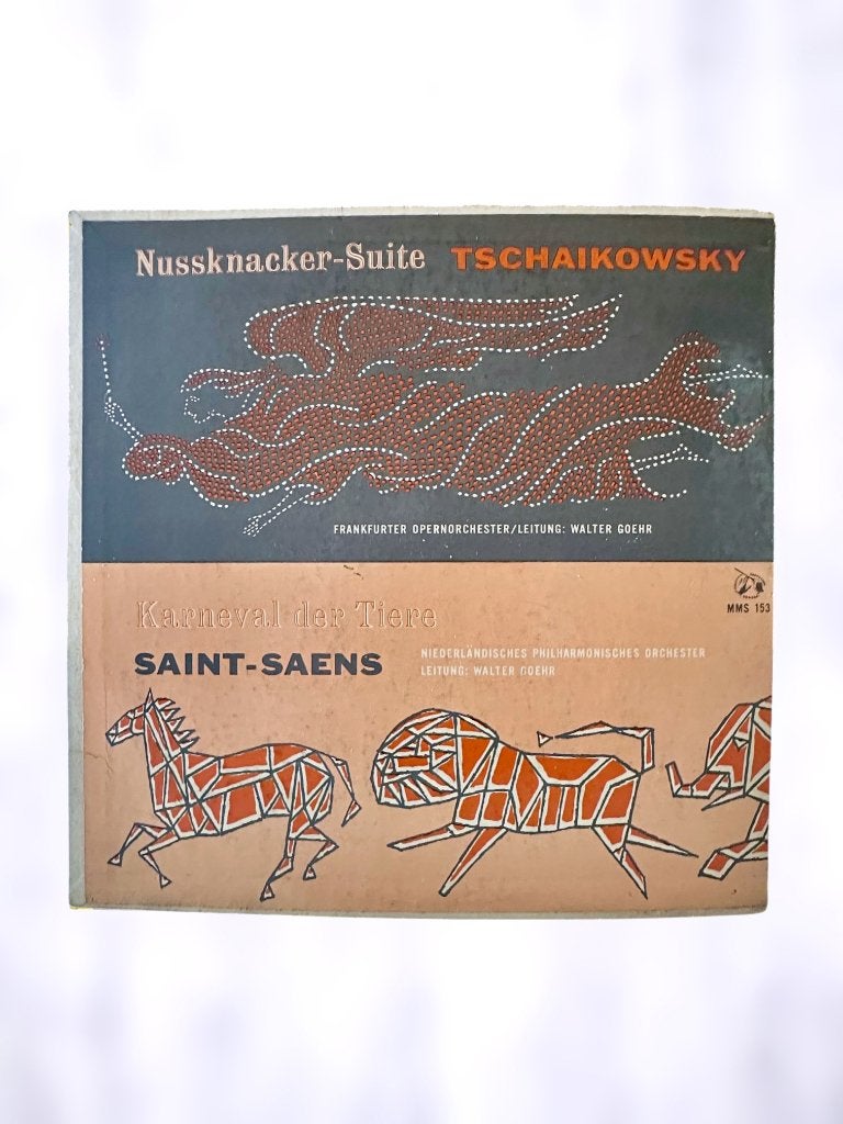 10" Tsjaikovsky/Saint-Saëns — Notenkraker/Carnaval, LP, Gebruikt, 10 inch, Saint-Saëns