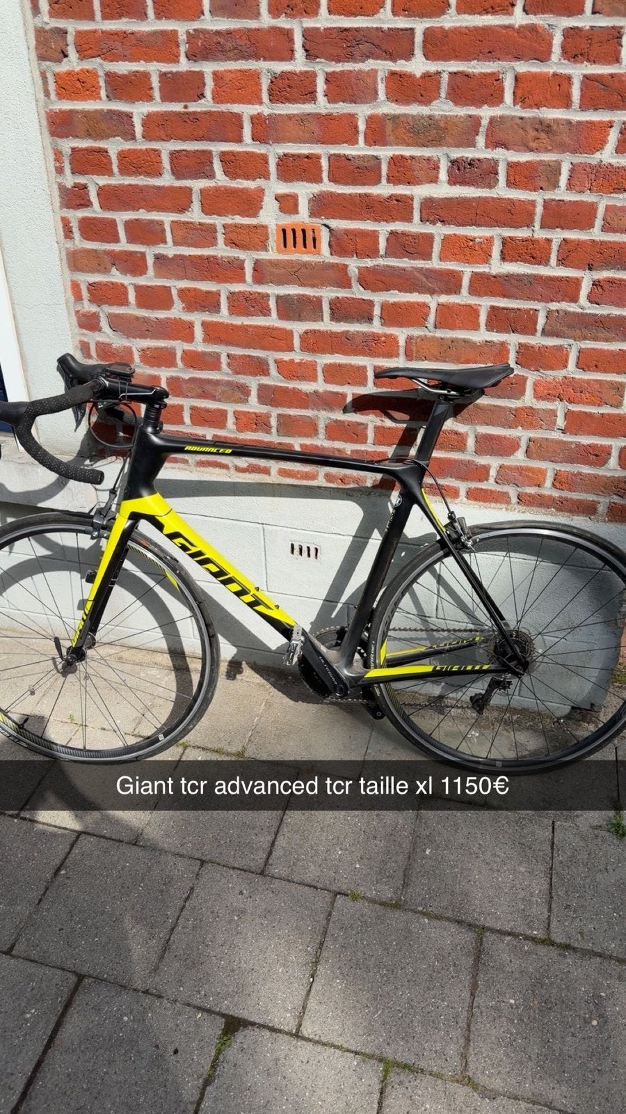 Velo giant tcr advanced, Enlèvement, Comme neuf, Giant