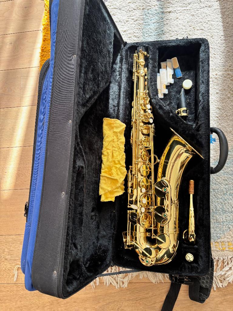 Saxophone Tenor + House/Sac à dos - Arnolds & Sons, Enlèvement, Utilisé