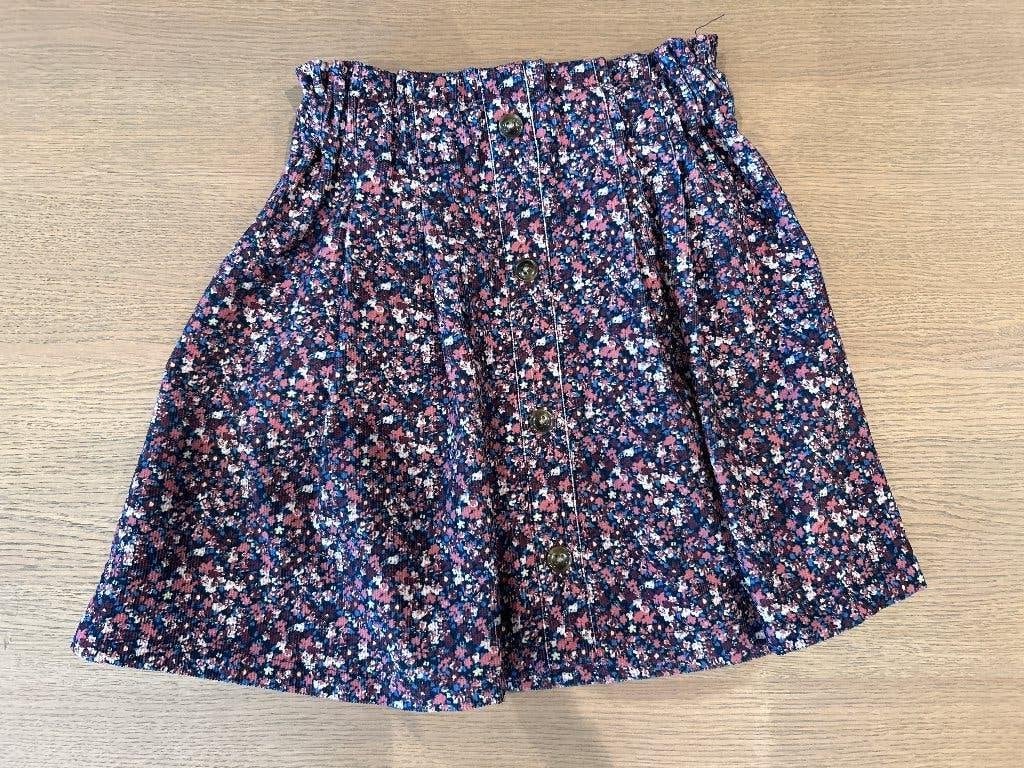 Name it bloemenrokje 134 - 9 jaar, Enfants & Bébés, Robe ou Jupe, Comme neuf, Fille, Enlèvement ou Envoi