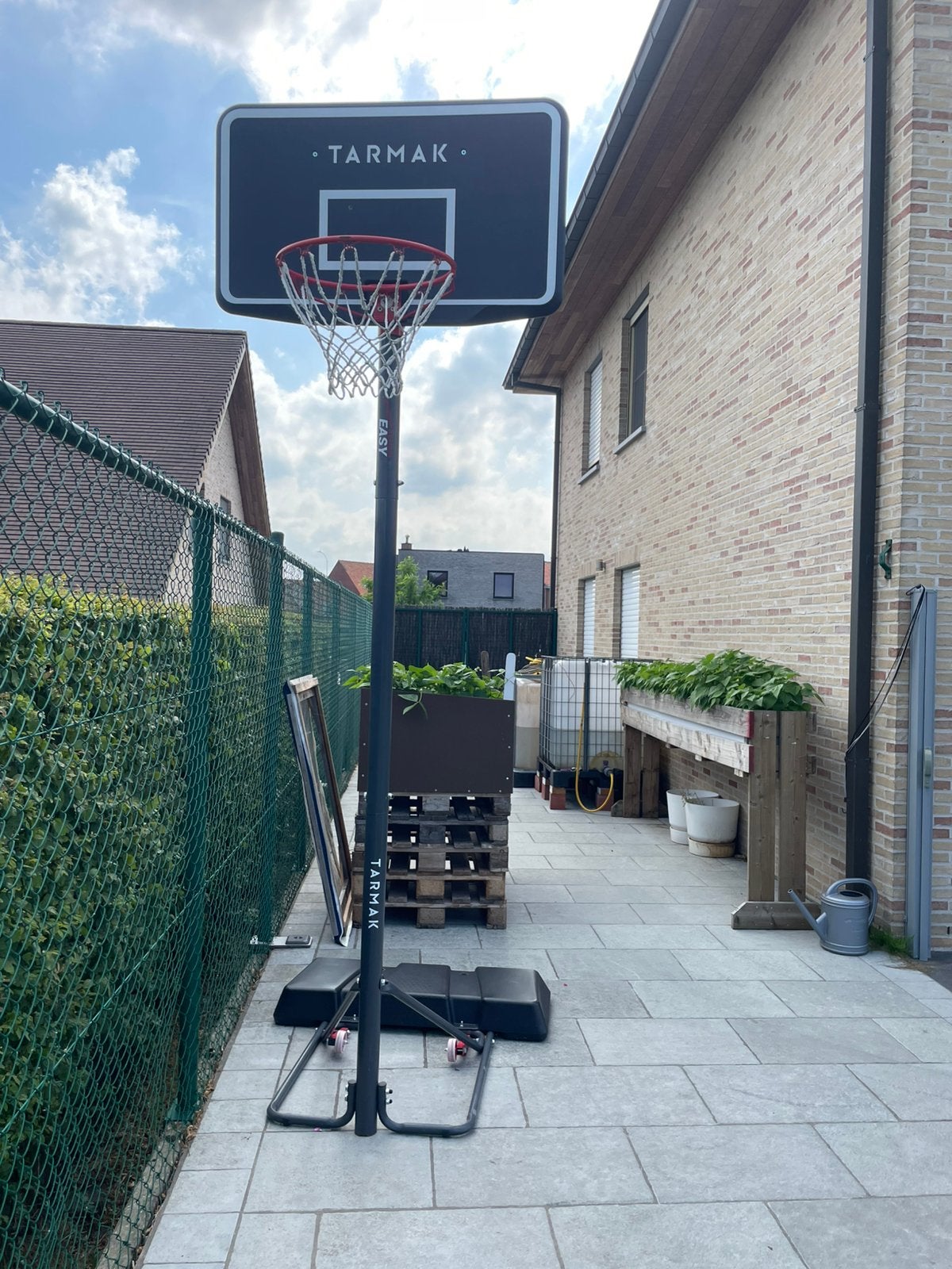 Tarmak easy system basketbalgoal, Enlèvement, Comme neuf