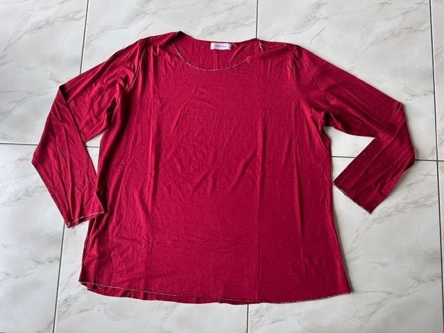 Blouse Paprika maat xxl (nr7632), Kleding | Dames, Blouses en Tunieken, Maat 42/44 (L), Ophalen of Verzenden, Zo goed als nieuw
