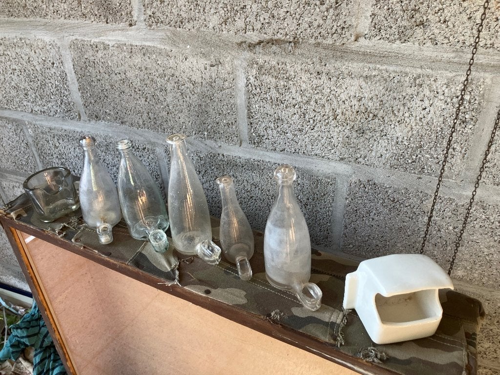 Glazen drinkfonteinen vogels, Ophalen of Verzenden