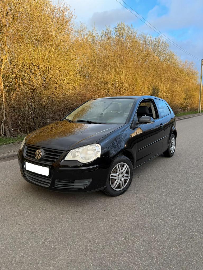 Volkswagen Polo 9n3, Auto's, Zwart, Bedrijf, Handgeschakeld, 5 deurs