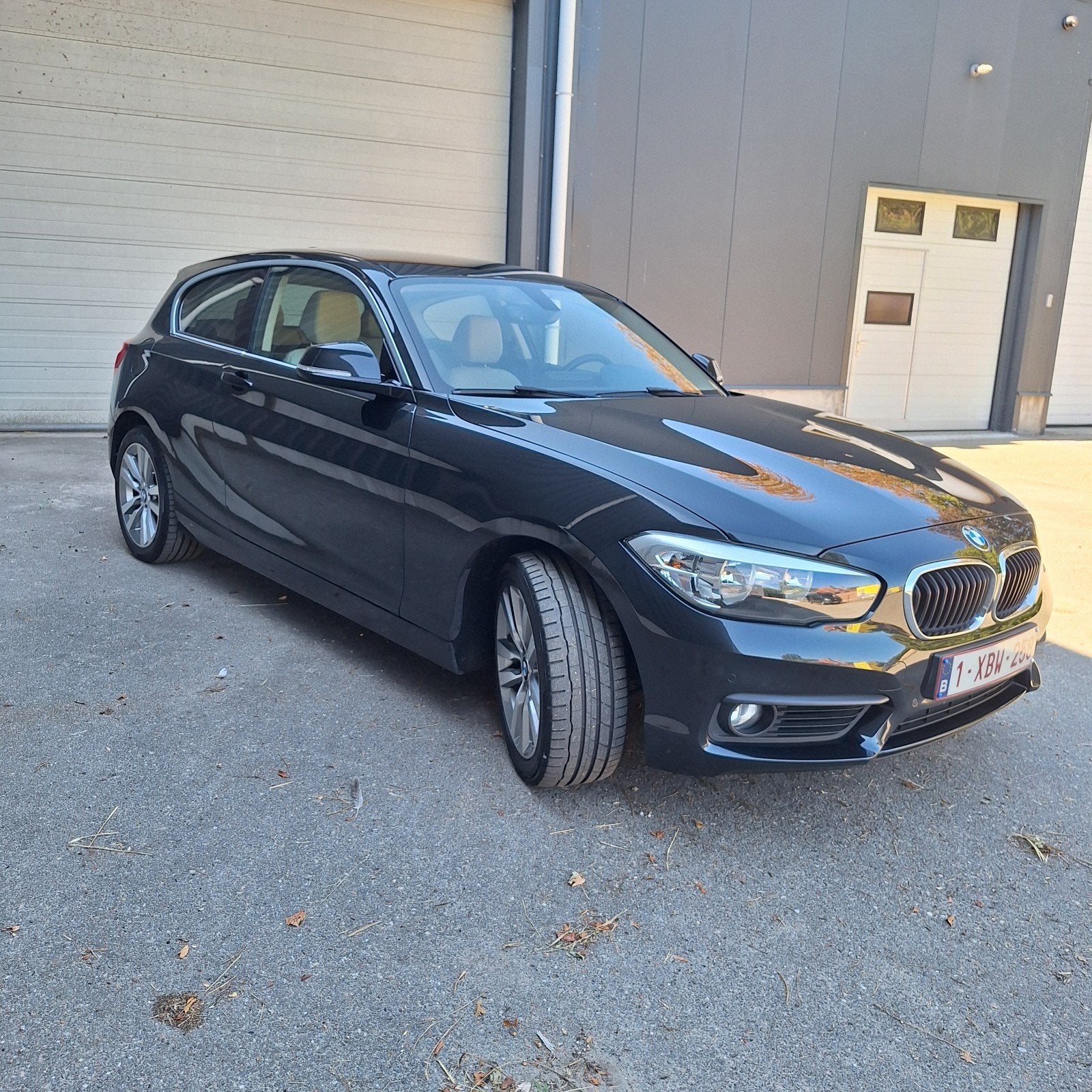BMW 118D Coupé 
Te koop aan, Auto's, BMW, Zwart, Leder, Particulier, Te koop