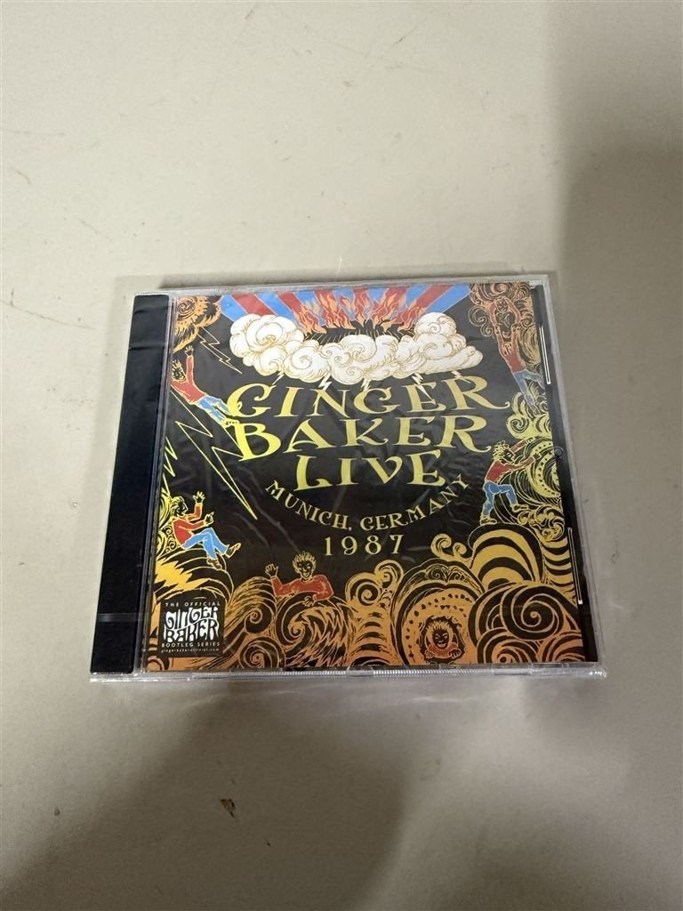 Ginger Baker - Live in Munchen 1987 - CD, Cd's en Dvd's, Cd's | Jazz en Blues, Gebruikt, Ophalen of Verzenden