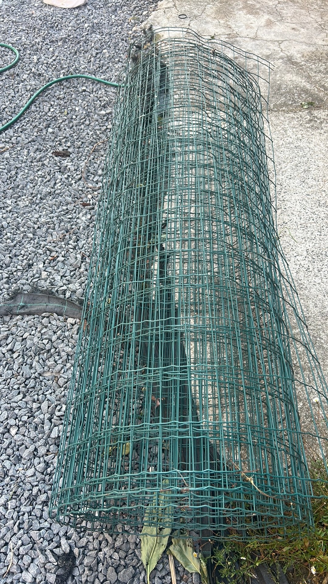 Groenen draad, Tuin en Terras, Gaas en Draad, Ophalen, Gebruikt, Draad