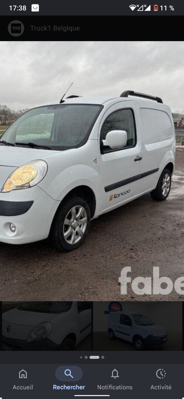 offres service avec camionnette