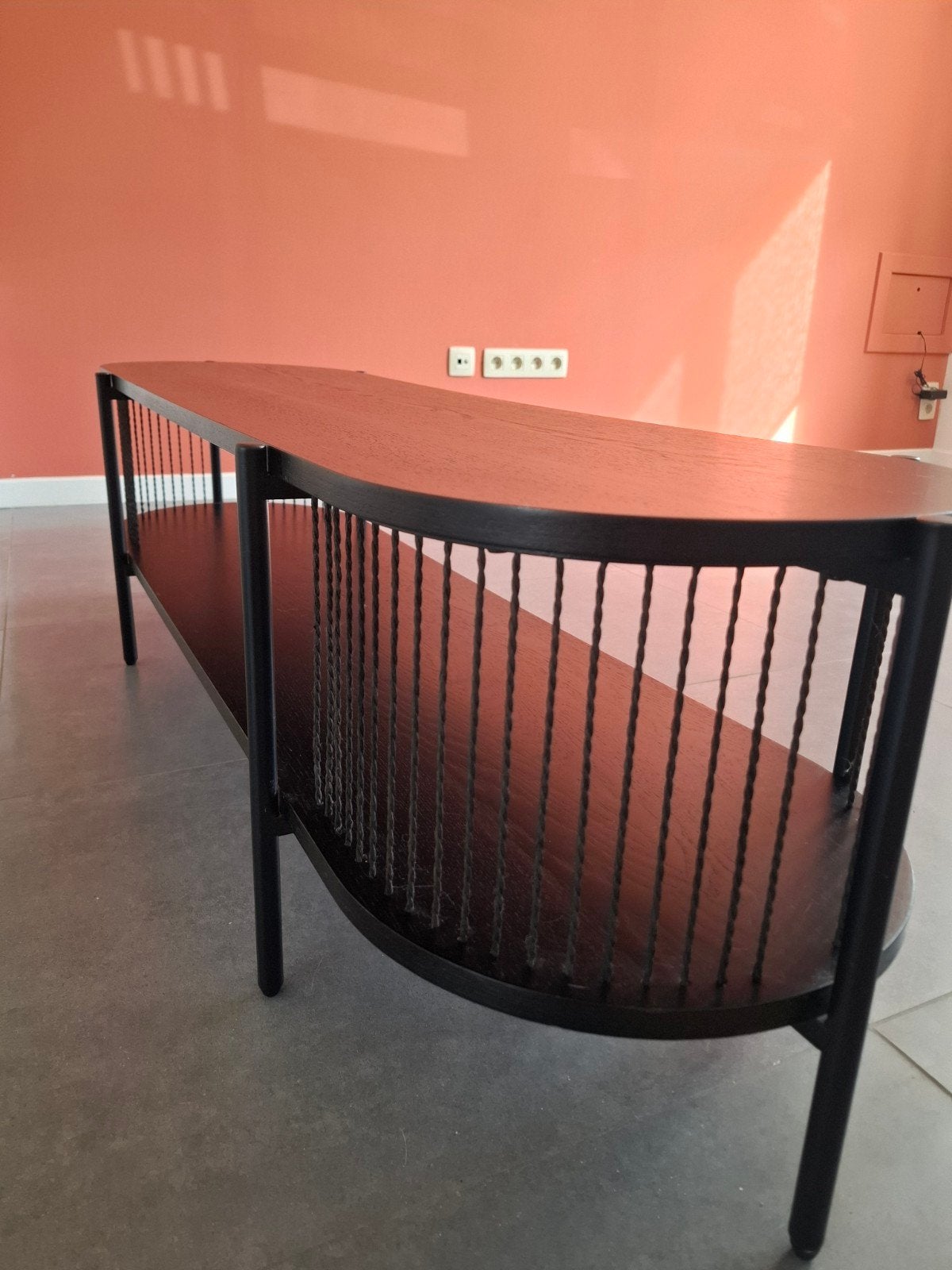 TV Meubel Jysk, Maison & Meubles, 25 à 50 cm, Moins de 100 cm, Comme neuf, 100 à 150 cm
