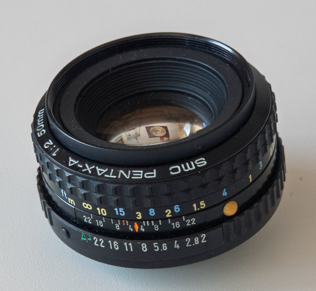PENTAX, Audio, Tv en Foto, Foto | Lenzen en Objectieven, Gebruikt, Pentax K-mount, 50 mm, Handmatige focus