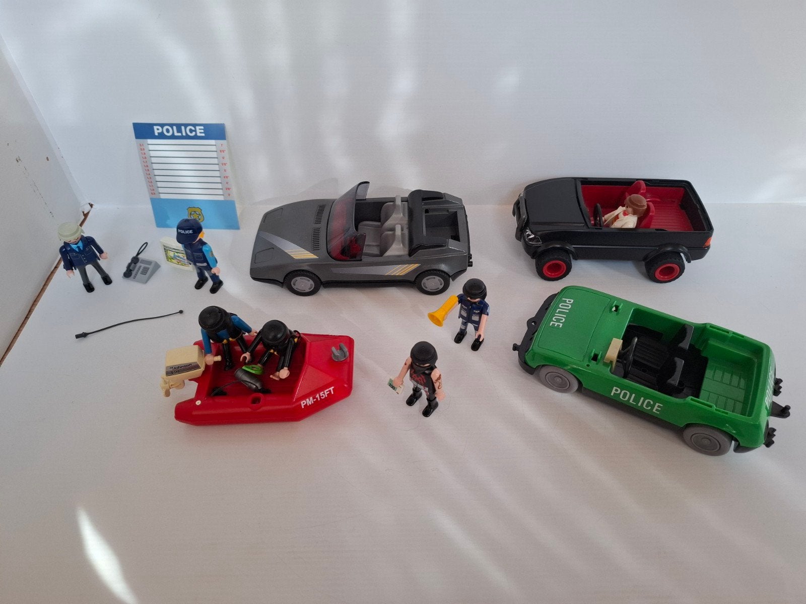 Figurines et pièces de police Playmobil, Enlèvement ou Envoi, Utilisé, Véhicule, City action