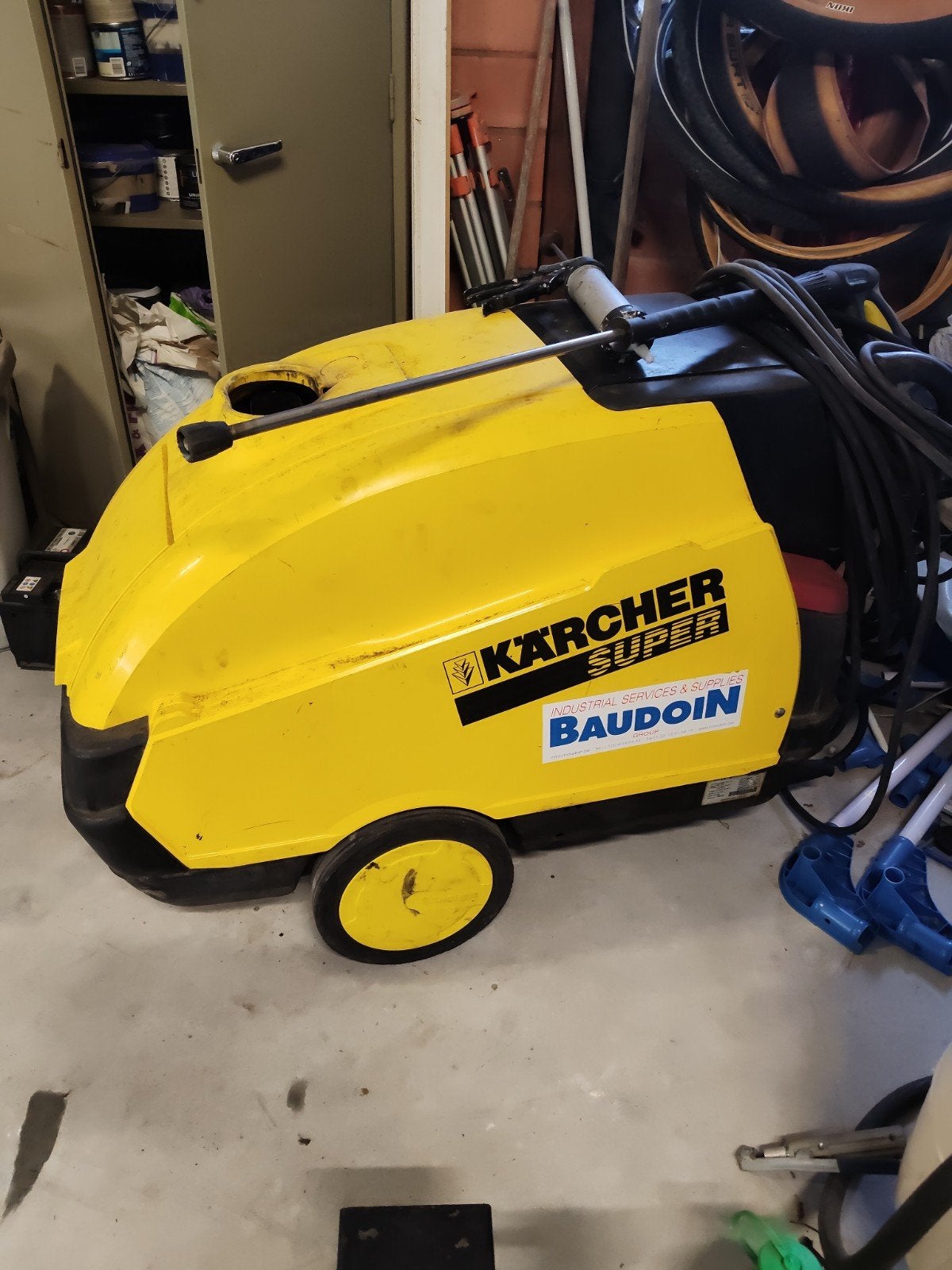 Kärcher hds895 wordt niet gereserveerd!!, Jardin & Terrasse, Nettoyeurs haute pression, Électrique, Karcher - Kärcher -, Avec pression d'eau réglable