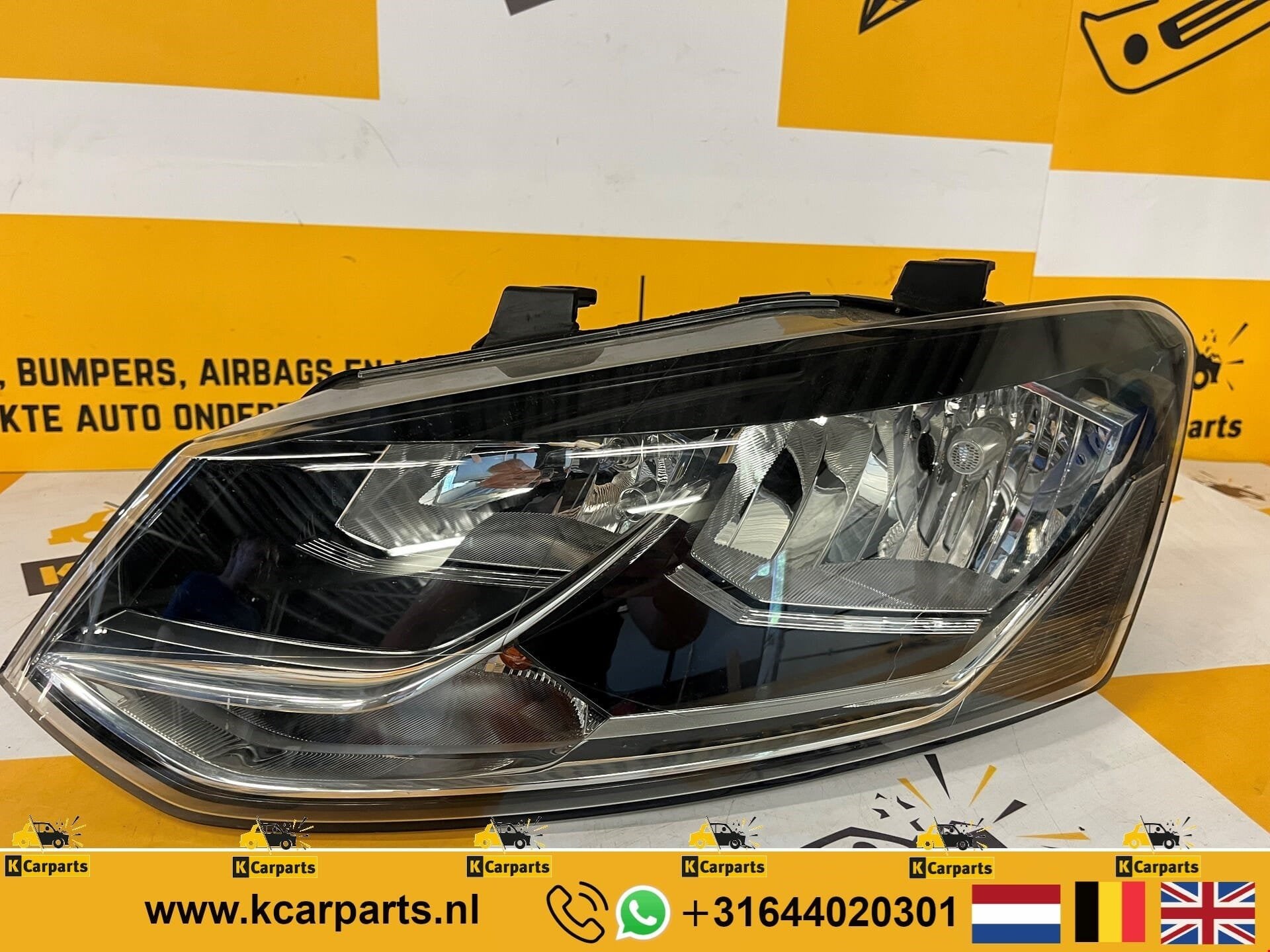 Koplamp VW Polo 6C Highline Koplamp Links Voor 6C1941005B, Fabrikant BV, Gebruikt, Info@fabrikant.eu, Fabrikantstraat 1
1000 AA  Amsterdam, NL