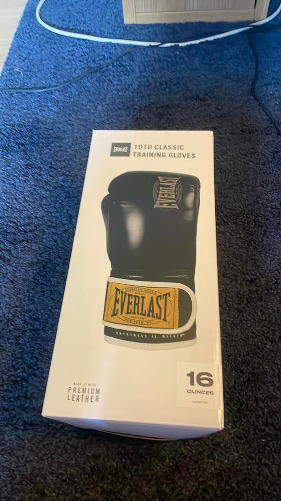 Everlast boks handschoenen 16 oz, Ophalen of Verzenden, Zo goed als nieuw