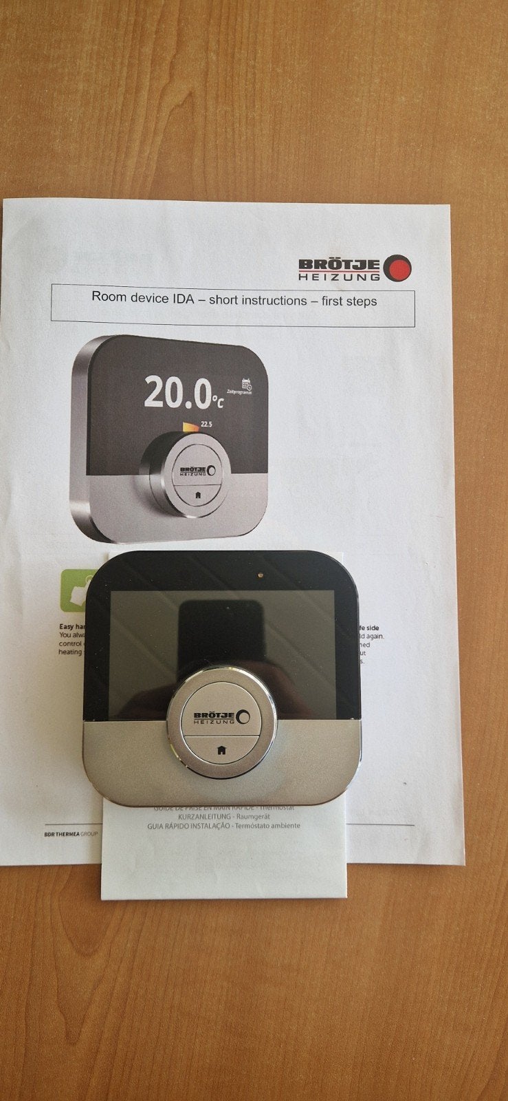 Thermostat d ambiance Brötje, Enlèvement ou Envoi, Comme neuf, Thermostat