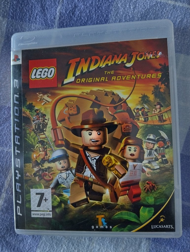 Indiana Jones Lego game ps3, Ophalen of Verzenden, Zo goed als nieuw, Avontuur en Actie, Vanaf 3 jaar