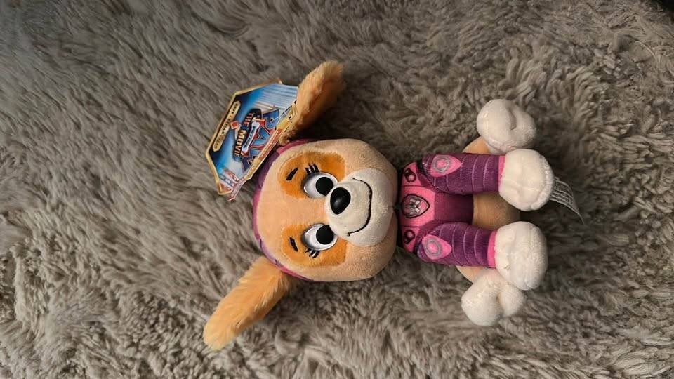 Knuffel Paw Patrol Sky, Neuf, Chien, Enlèvement, Petit (moins de 20 cm)