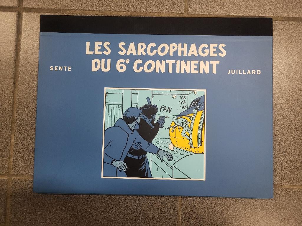 Blake et Mortimer : Portefolio les sarcophages  6 éme cont ., Enlèvement, Neuf