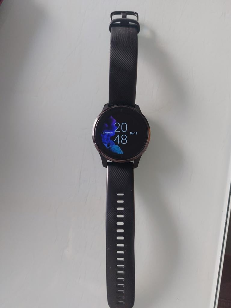 Garmin Venu, Handtassen en Accessoires, Smartwatches, Zwart, Garmin, Ophalen of Verzenden, Conditie
