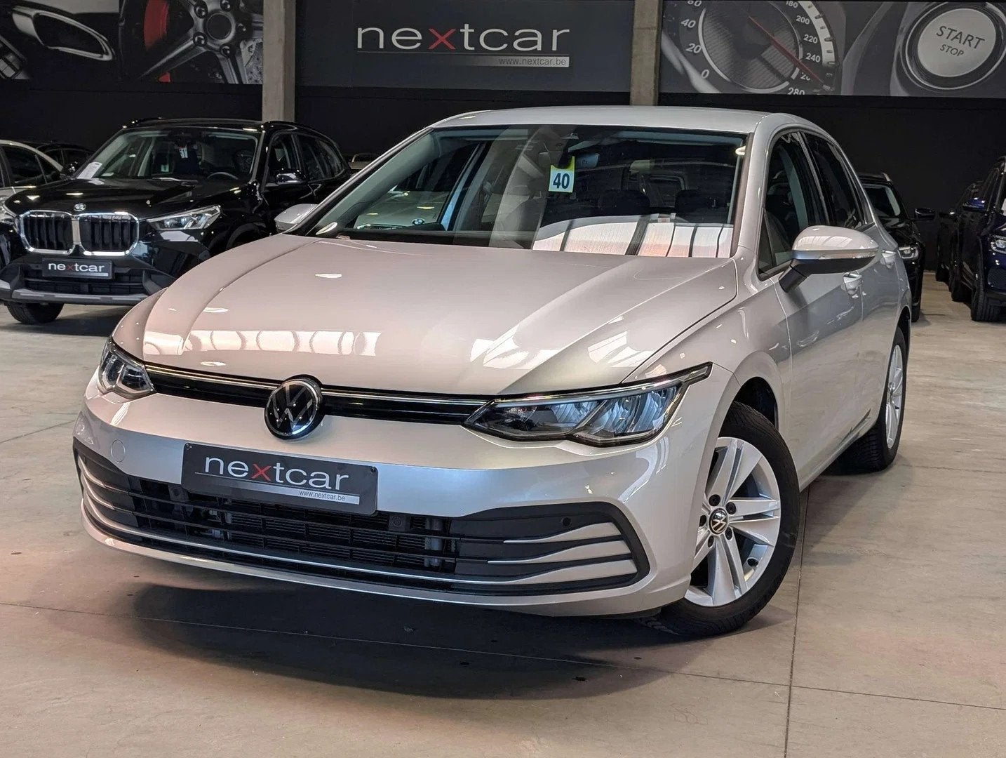 Volkswagen Golf 1.0TSI Life *FULL LED-NAVI-CAMERA-VIRTUAL-AN, Autos : Divers, Argent ou Gris, Berline, 999 cm³, Essence