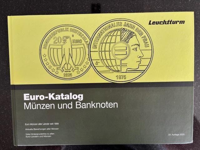 Euro catalogus 2025, Postzegels en Munten, Ophalen of Verzenden, Boek of Naslagwerk