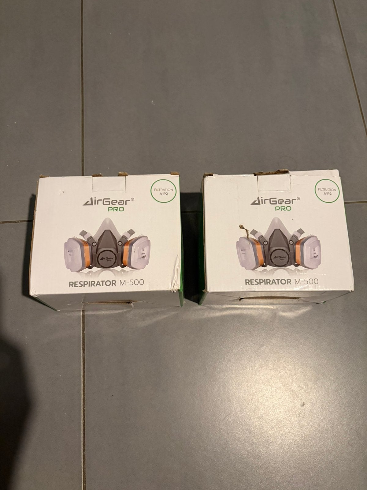 2 masques respiratoires AirGearPro M-500 A1P2 — Nouveau, Enlèvement, Neuf