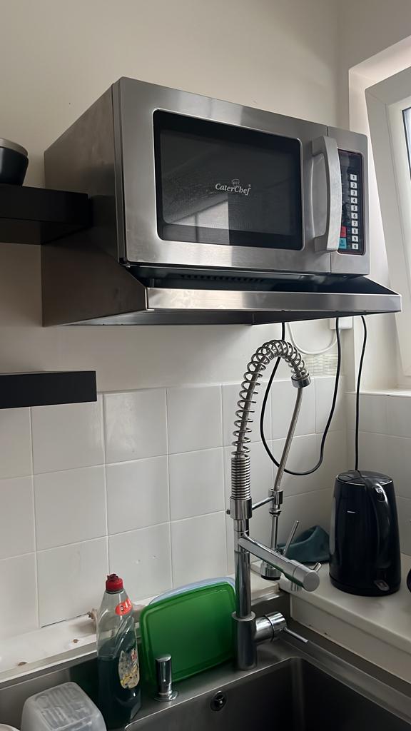 Magnetronschap Horeca, Ophalen, Zo goed als nieuw