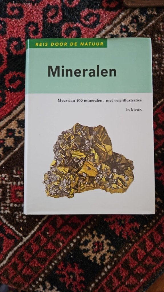 boek natuur oud Reis door de natuur Mineralen, Ophalen of Verzenden, Zo goed als nieuw, Overige onderwerpen